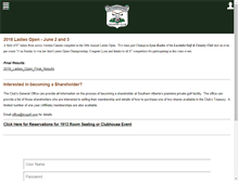 Tablet Screenshot of lccgolf.com
